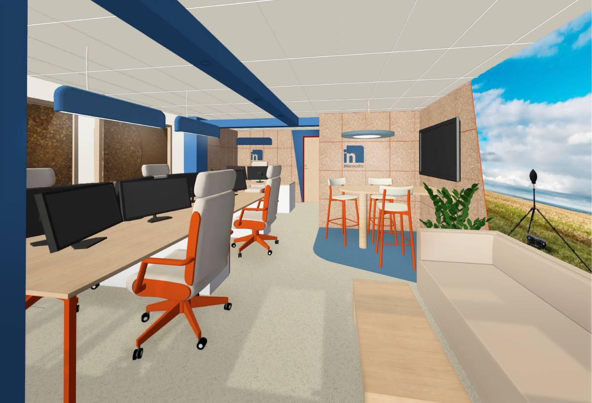 Inacoustic 3D Office Sketch